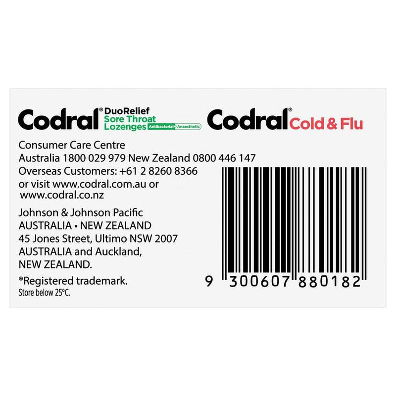 Codral Plus C&F + Sore Throat Loz 16pk