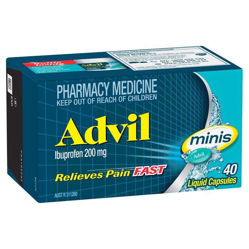 Advil Minis Liquid Capsules 40s