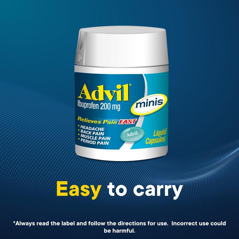 Advil Minis Liquid Capsules 40s