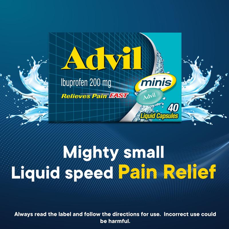 Advil Minis Liquid Capsules 40s