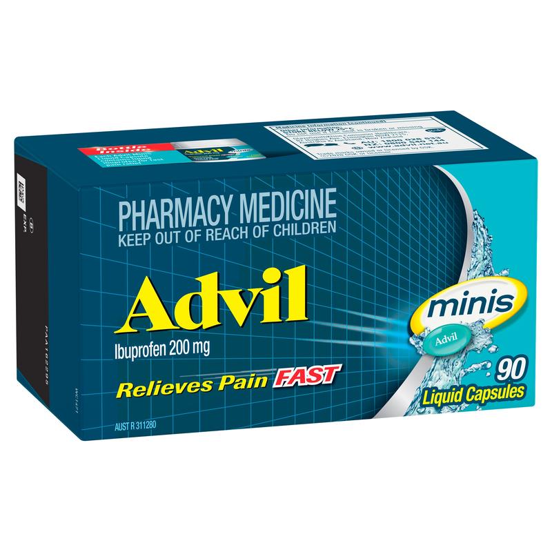 Advil Minis Liquid Capsules 90s