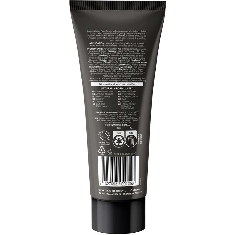 Sukin Men's Face Scrub 125ml