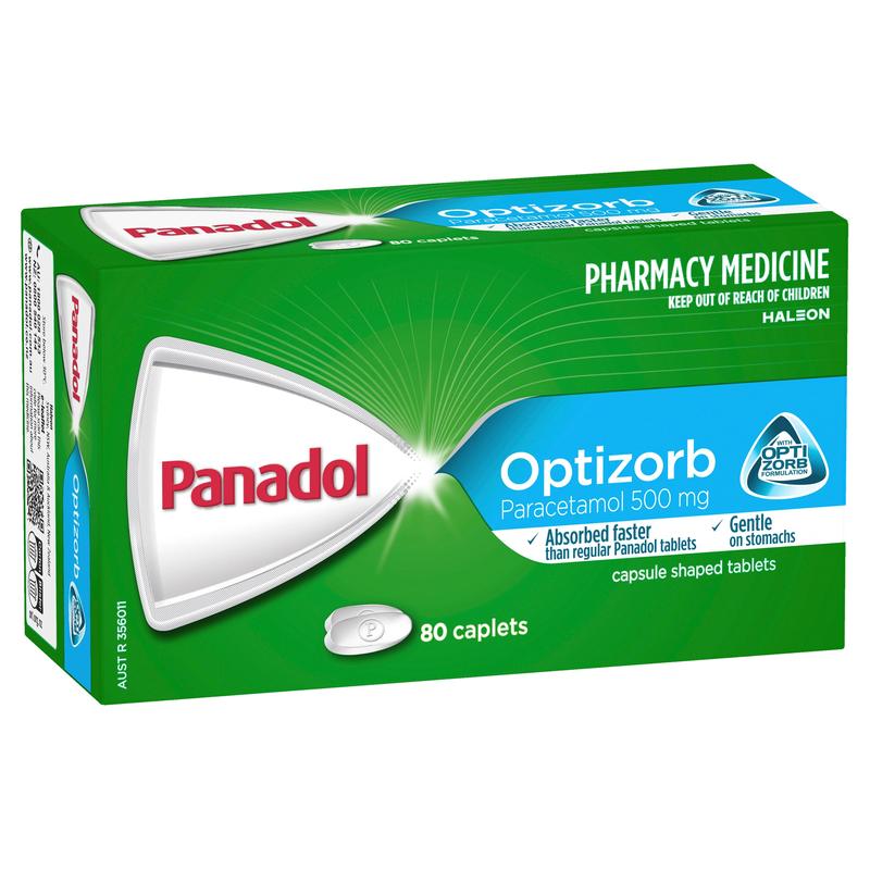 Panadol Optizorb Capsules 80s