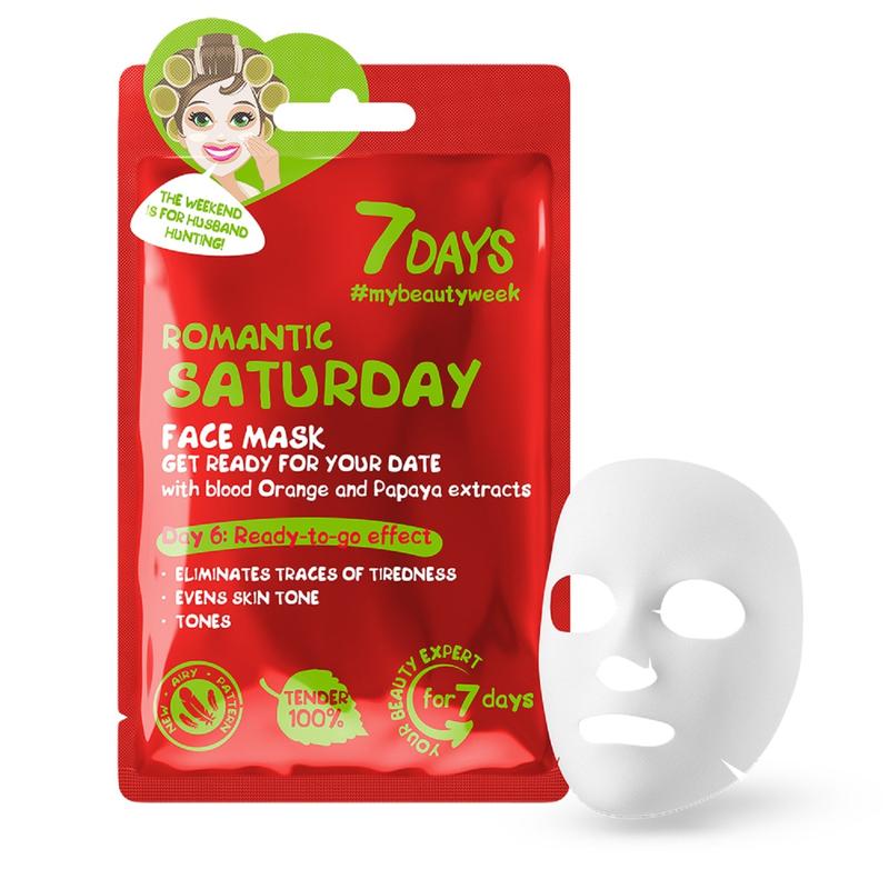 7Days Romantic Saturday Face Mask 28g