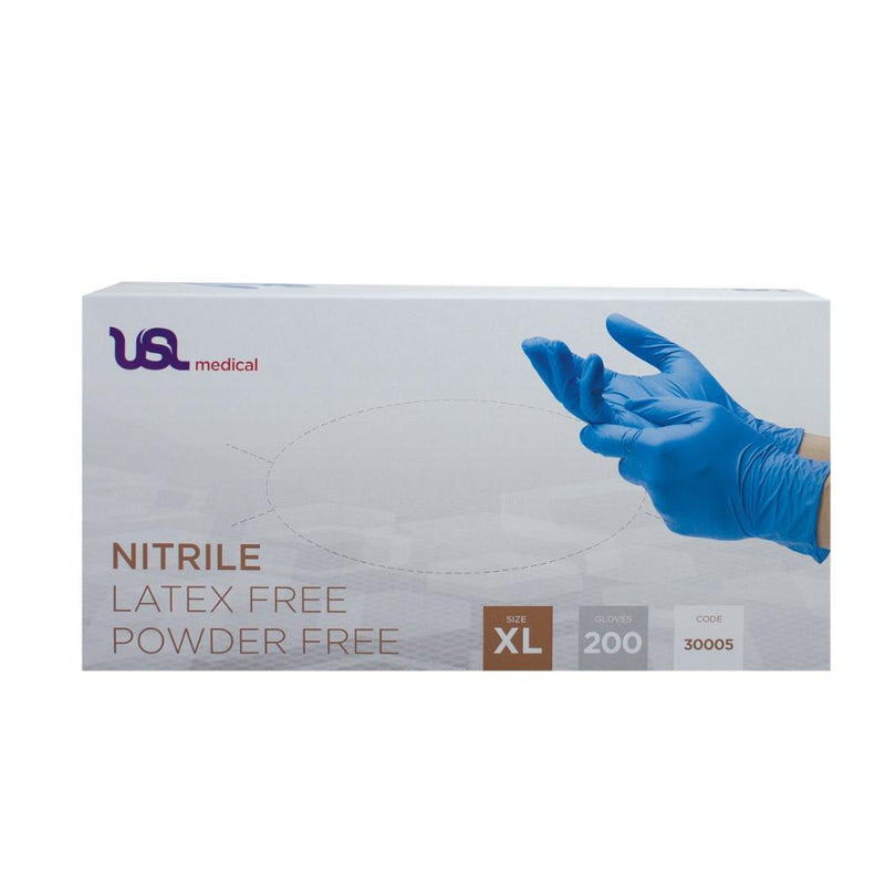 USL Glove Nitrile Blue X-Large 200pk
