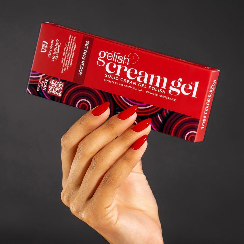 Gelish Cream Gel Solid Cream Gel Polish Getting Reddy 3.7g