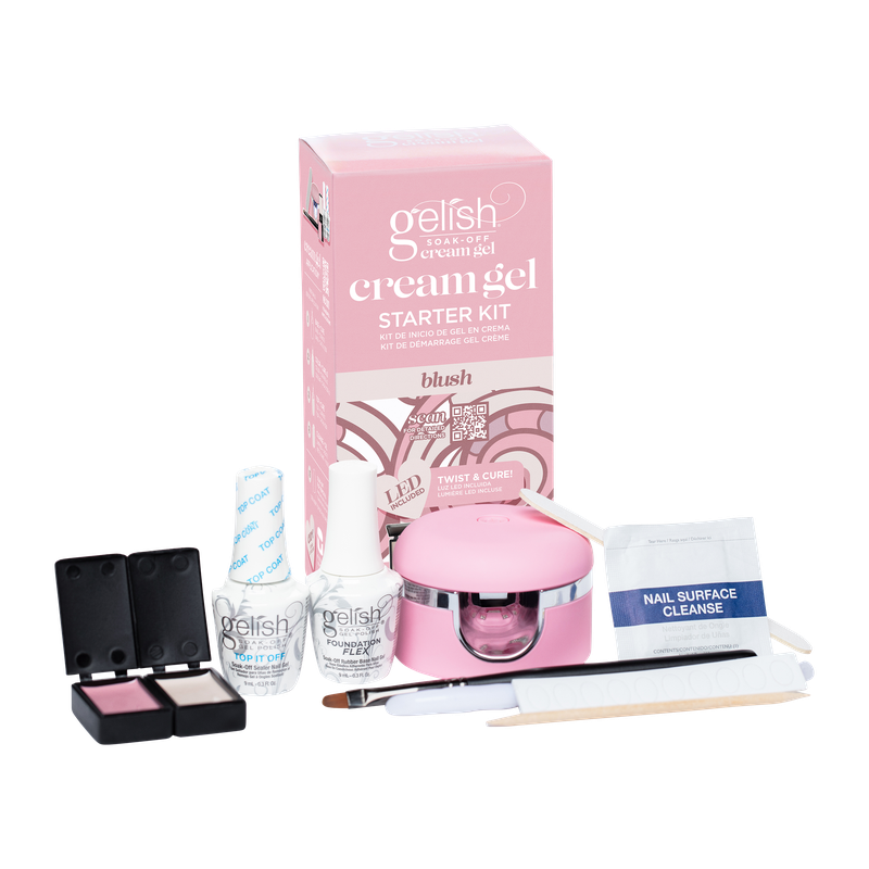 Gelish Soak-Off Cream Gel Starter Kit Blush