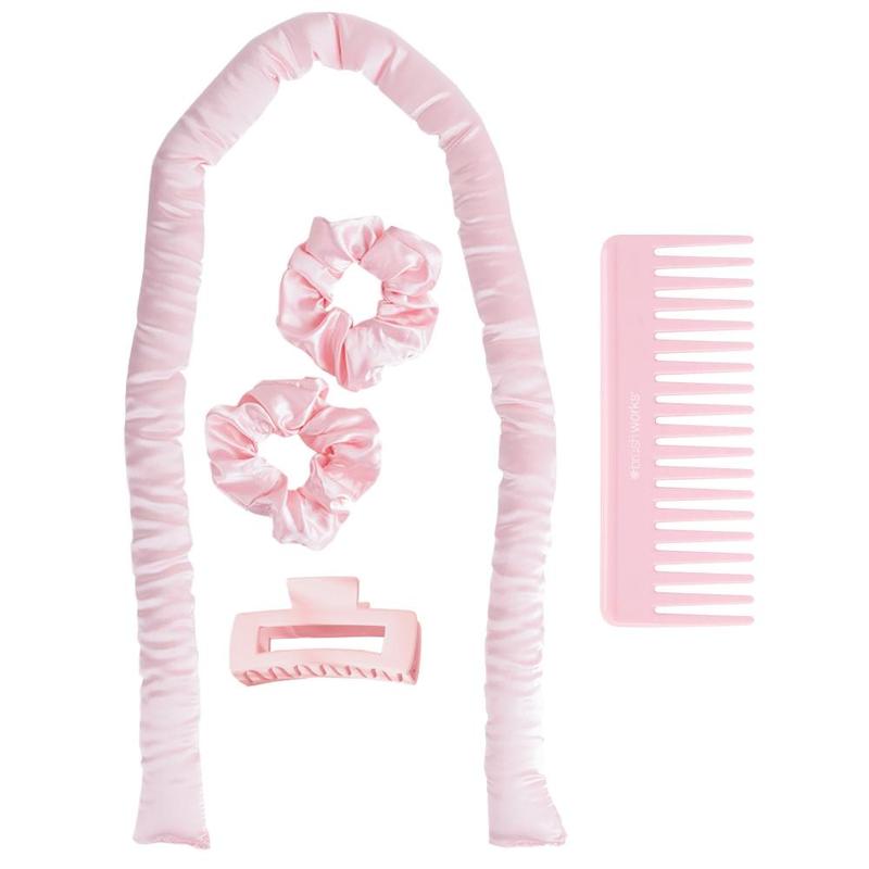 Brushworks Heatless Hair Curling Set