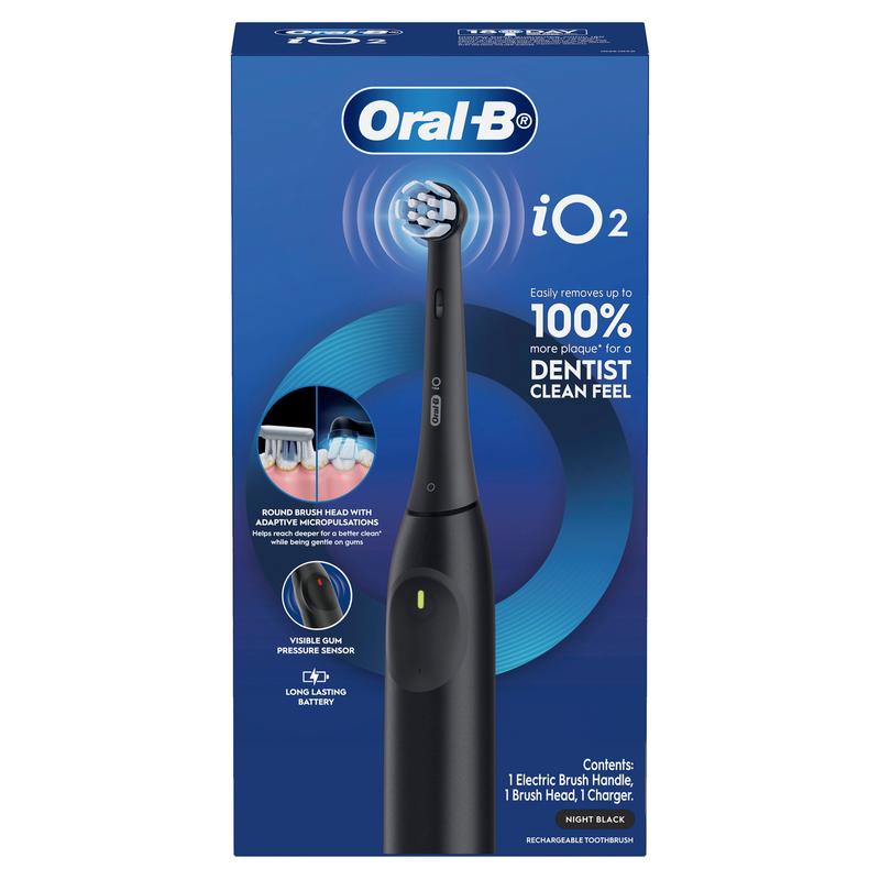 Oral B IO 2 Power Brush Black