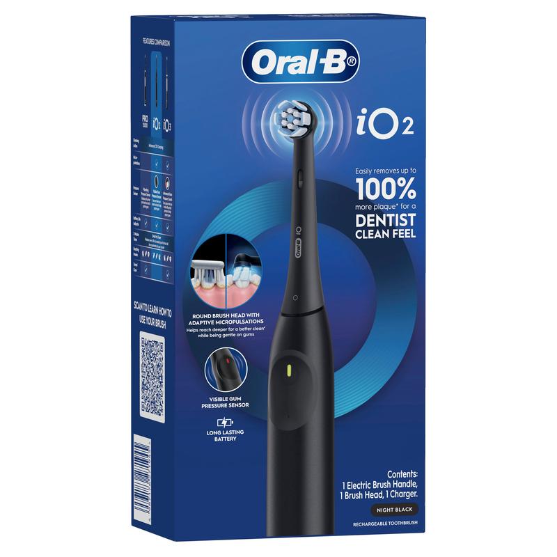 Oral B IO 2 Power Brush Black