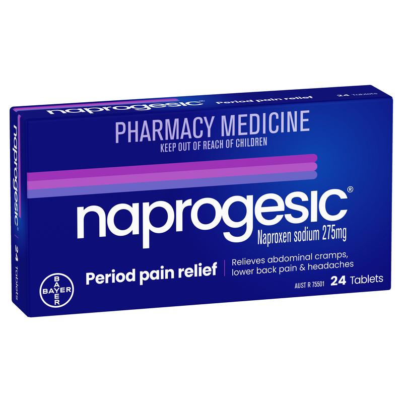 Naprogesic Tabs 275mg 24s