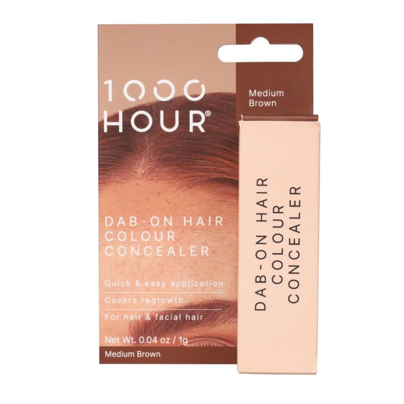 1000 Hour Dab-On Hair Colour Concealer Medium Brown 1g