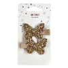 Mini by Mae Alligator Clips Gold Butterflies 2pk