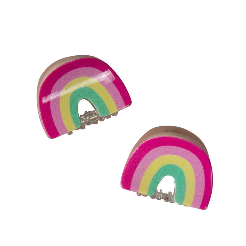 Mini by Mae Claw Grips Mini Rainbows 2pk