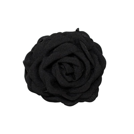Adorn by Mae Claw Grip Flower Black