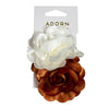 Adorn by Mae Elastics Satin Flowers 2pk