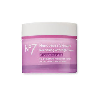 No7 Menopause Skincare Nourishing Overnight Cream 50ml