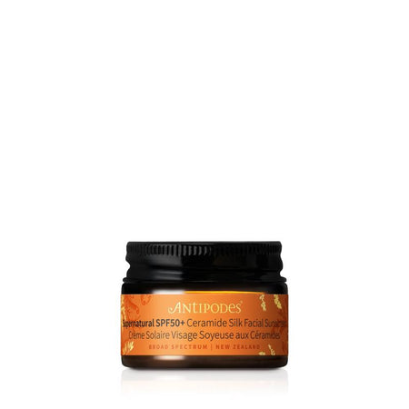 Antipodes Supernatural SPF50+ Ceramide Silk Facial Sunscreen 15ml