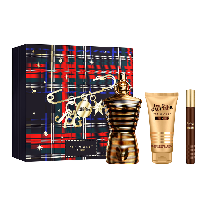 Jean Paul Gaultier Le Male Elixir 125ml Gift Set 3pcs