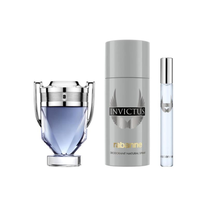 Rabanne Invictus Victory Elixir EDP 50ml Gift Set 3pcs