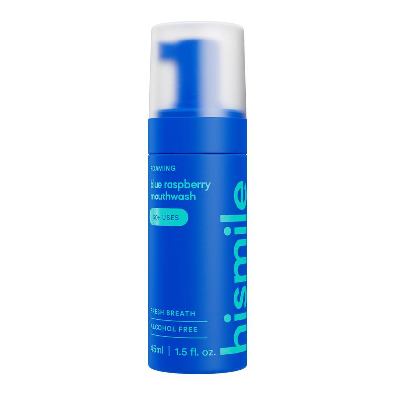 hismile Foam Mouthwash Blue Raspberry 45ml