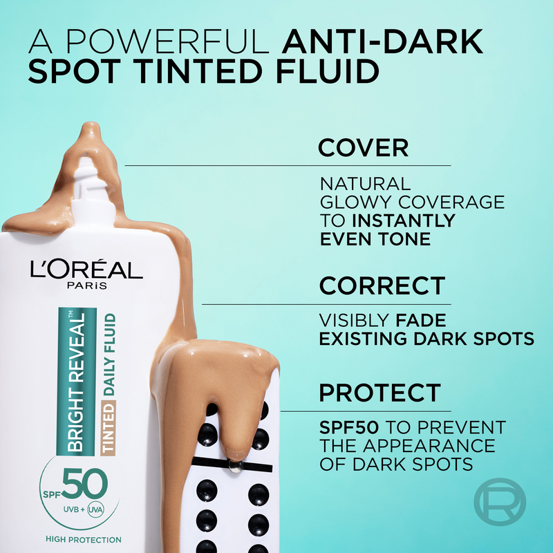 L'Oréal Paris Bright Reveal Tinted Fluid Medium 50ml