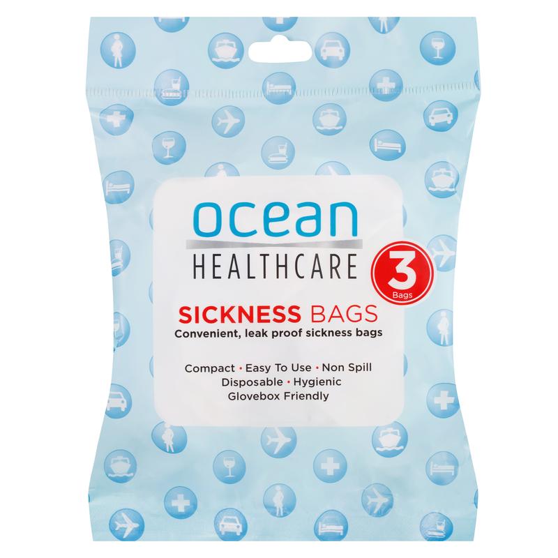 Ocean Healthcare Sickness Bag 3pk