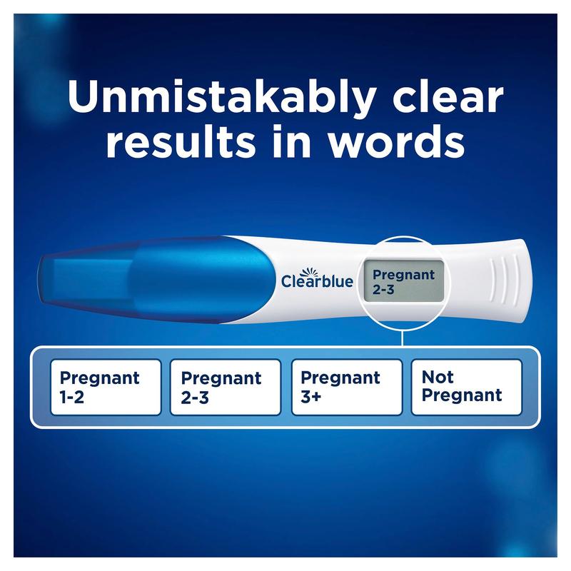 Clearblue Pregnancy Triple Check + Date Test 3pk