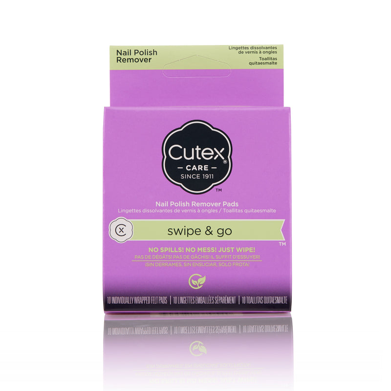 Cutex Swipe & Go Nail Polish Remover Pads 10s