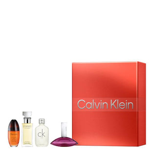 Calvin Klein Womens Fragrance Coffret Gift Set 4pcs