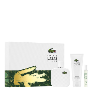 Lacoste L.12.12 Blanc EDT 100ml Gfit Set 3pcs