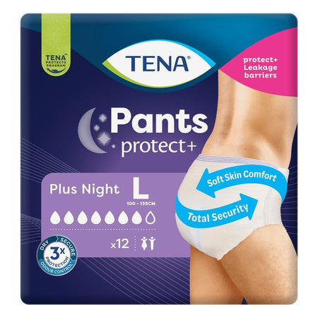 Tena Pant Night Large 12pk