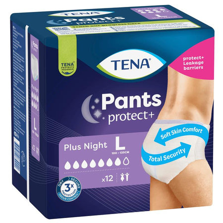 Tena Pant Night Large 12pk
