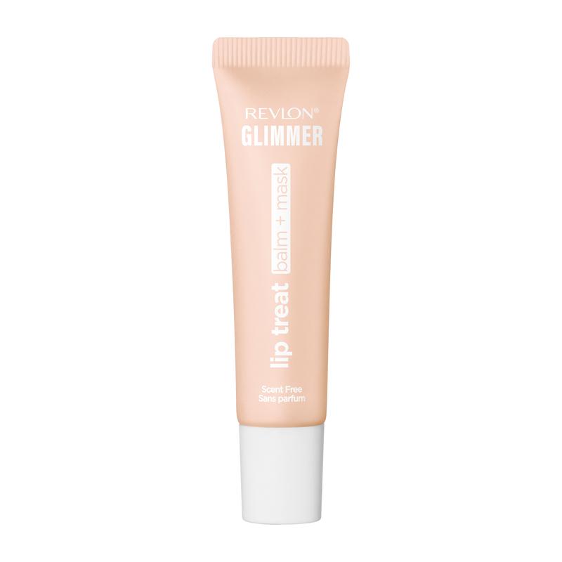 Revlon Glimmer Lip Treat Balm +Mask Scent Free 12ml
