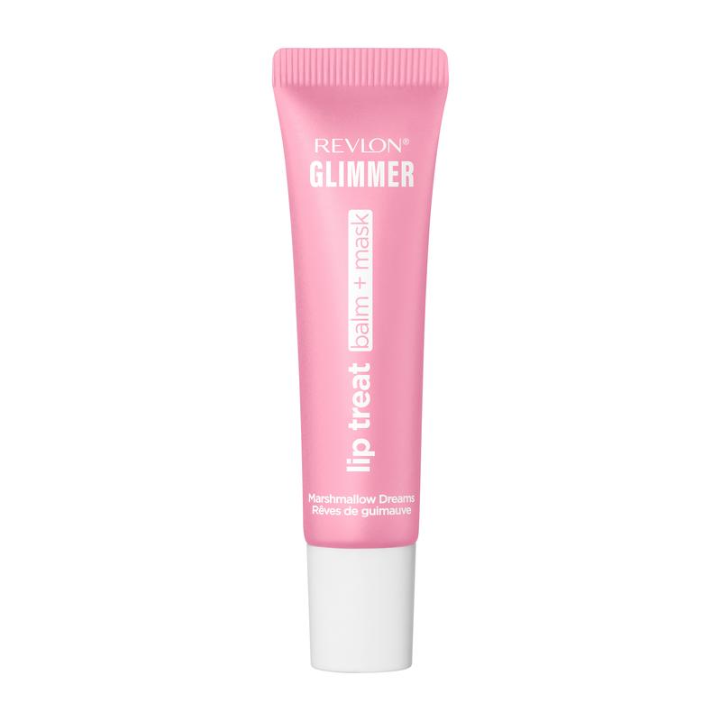 Revlon Glimmer Lip Treat Balm +Mask Marshmallow Dreams 12ml