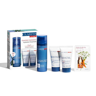 Clarins Mens Hydration Essentials Set 4pcs