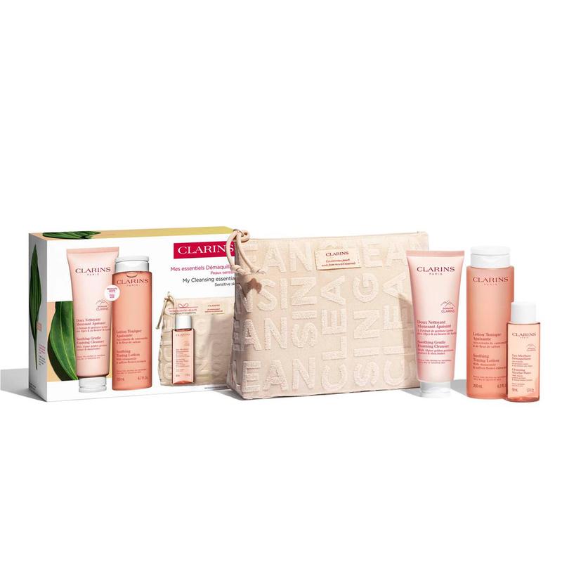 Clarins My Cleansing Essentials Sensitive Skin Set 4pcs