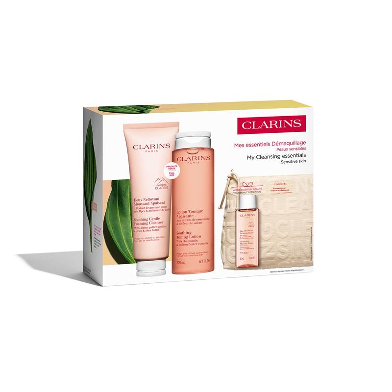Clarins My Cleansing Essentials Sensitive Skin Set 4pcs