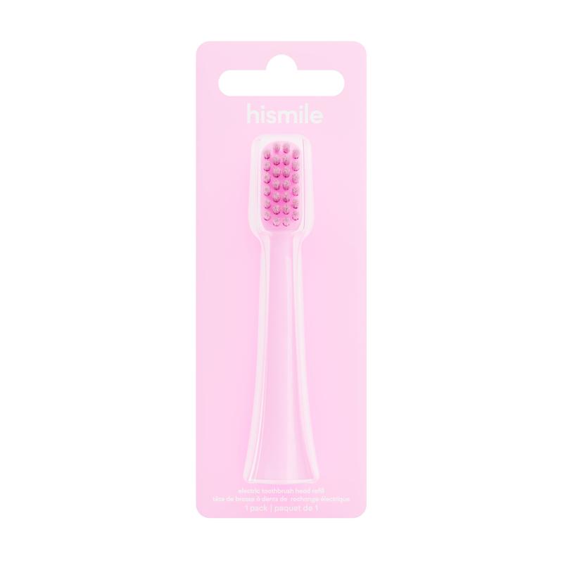 hismile Electric Toothbrush Head Refills Pink 1pk