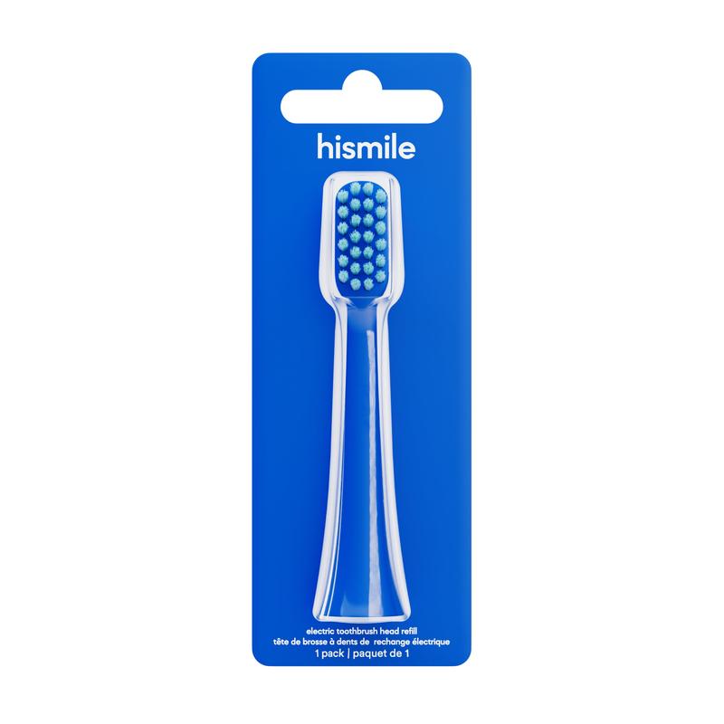 hismile Electric Toothbrush Head Refills Bright Blue 1pk