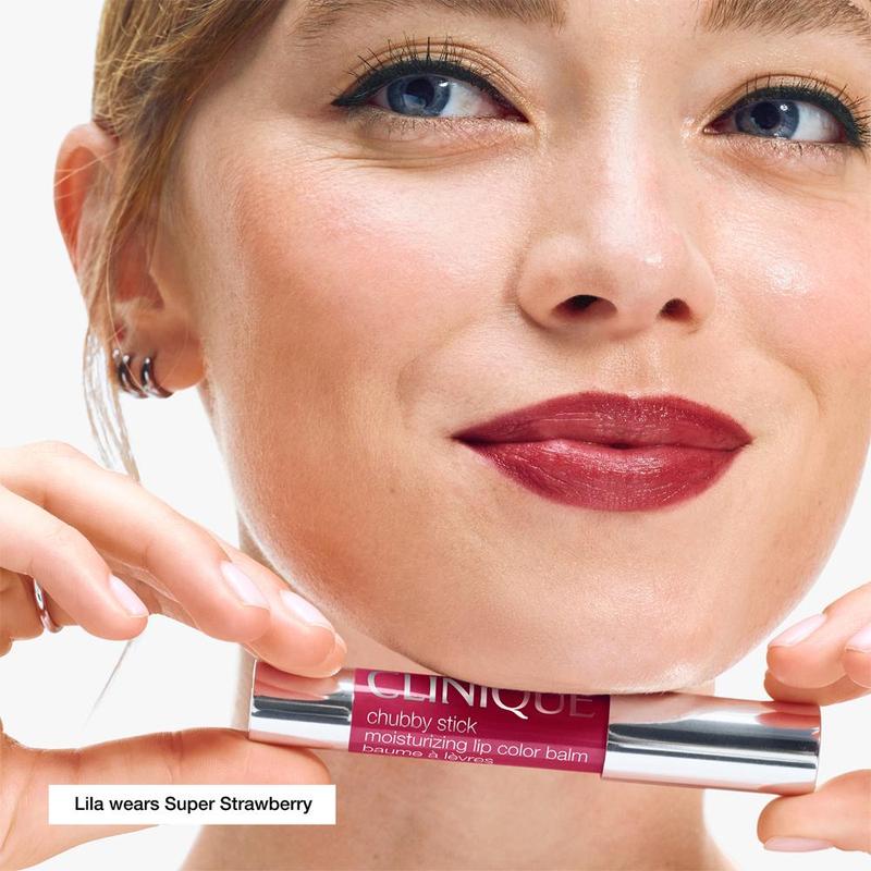 Clinique Chubby Stick Moisturizing Lip Balm Super Strawberry 3g