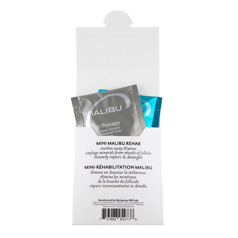 Malibu C Mini Malubu Rehab Scalp Wellness 2s