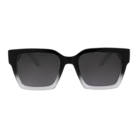OneDay Rhodes Sunglasses Black Clear Smoke