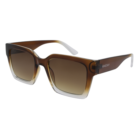 OneDay Rhodes Sunglasses Brown Clear Brown
