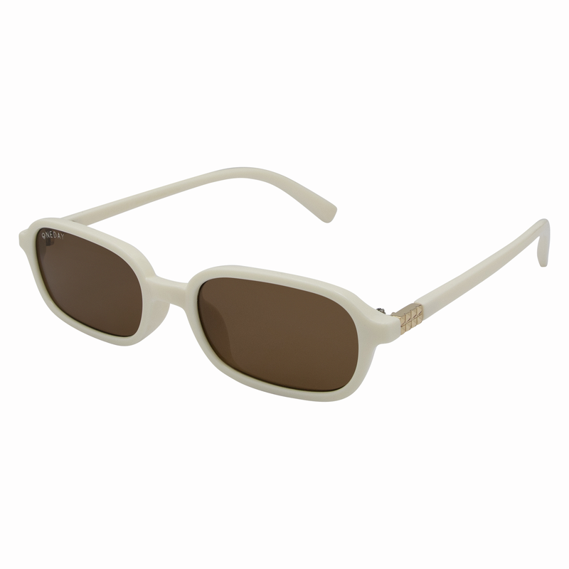 OneDay Ellery Sunglasses Cream Brown