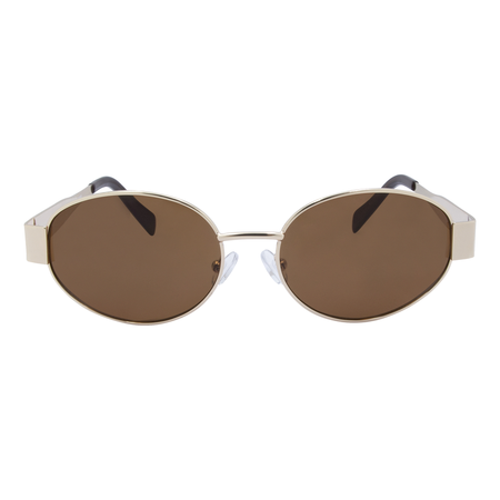 OneDay Kendall Sunglasses Gold Brown