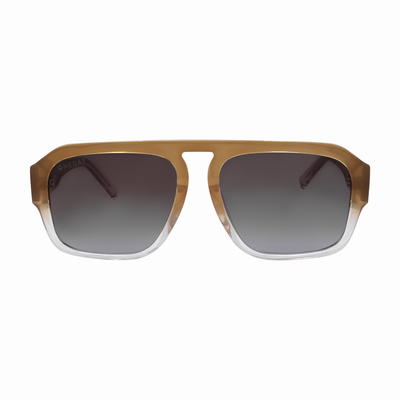 OneDay Florence Polarised Sunglasses Beige Brown