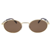 OneDay Brooklyn Polarised Sunglasses Gold Brown