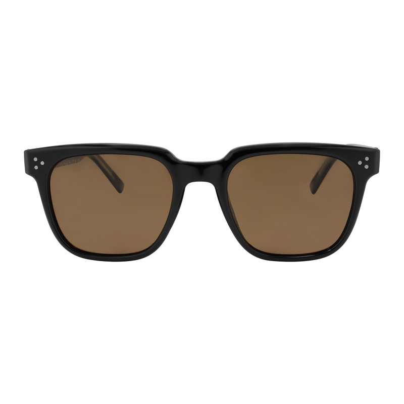 OneDay Parker Polarised Sunglasses Black Brown