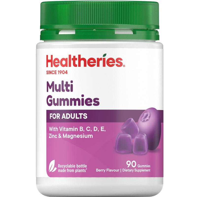 Healtheries Multi Gummies for Adults (Berry) 90s